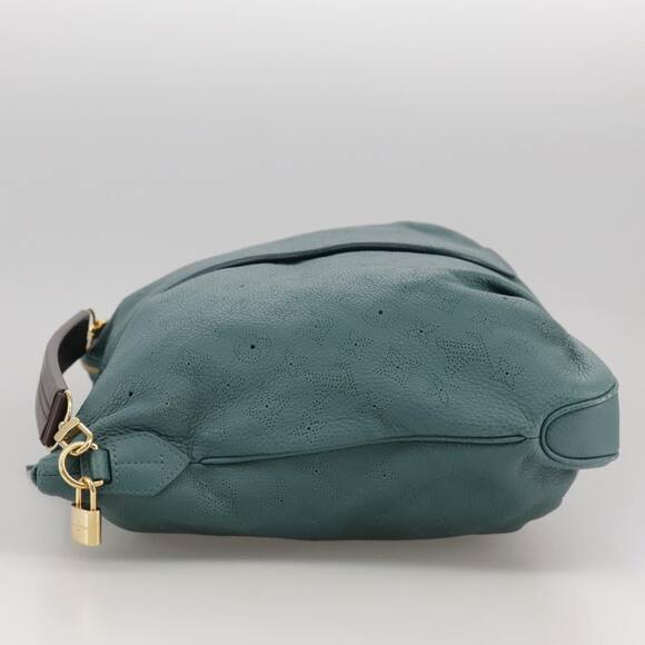 LOUIS VUITTON Mahina Selene MM Shoulder Bag Leather Blue Lagon M93986 - Picture 3 of 16